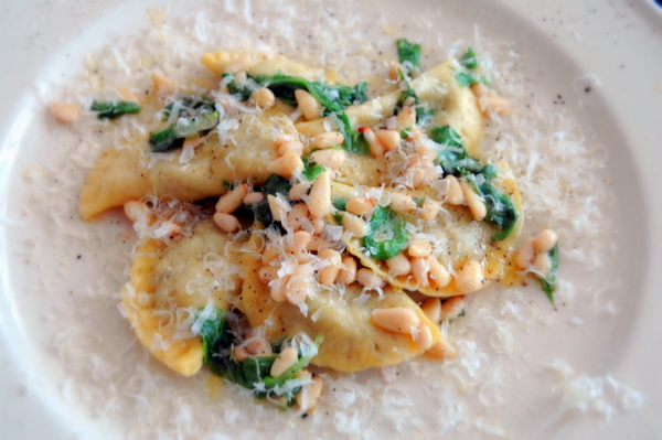 Post image for Mushroom Ravioli with Parmesan Butter Sauce