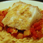 Thumbnail image for Quick Fix: Halibut with Fennel and Tomato Sauce