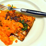 Thumbnail image for Blackened Red Fish & Creamy Red Pepper Sauce
