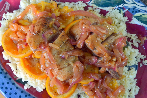 Post image for Duck with Citrus and Red Onion